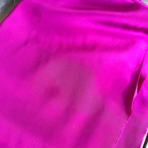 wine /rose /raspberry silk blend twill fabric rich color, medium weight 10 yrds