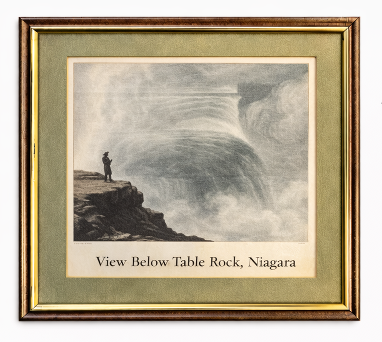 view below rable rock, niagara