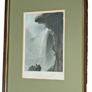 have one to sell? sell it yourself share antique print "view below table rock" w.j. bartlett & r. brandan 19th century