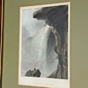have one to sell? sell it yourself share antique print "view below table rock" w.j. bartlett & r. brandan 19th century
