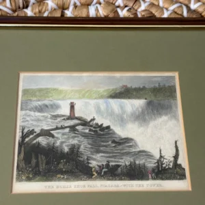 have one to sell? sell it yourself share antique 19th c. print "horse shoe fall, niagara" w.h. bartlett & a.l. dick