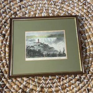 have one to sell? sell it yourself share antique 19th c. print "horse shoe fall, niagara" w.h. bartlett & a.l. dick